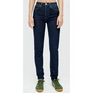 RE/DONE Originals Dark Wash “Straight Skinny” Jeans